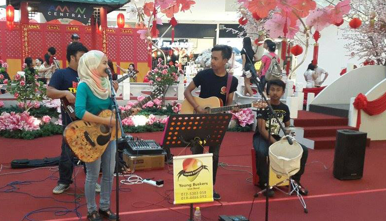 young buskers