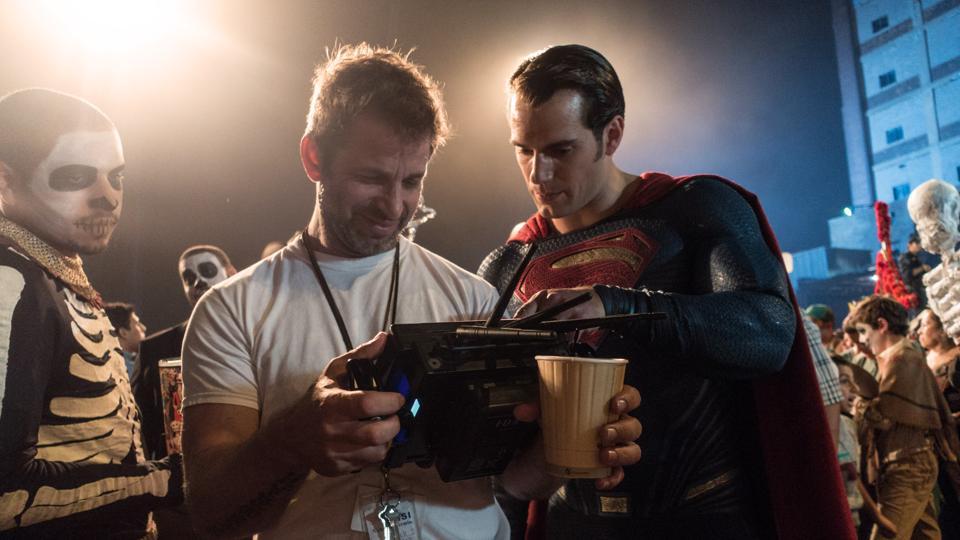 zack snyder dengan cosplayer superman