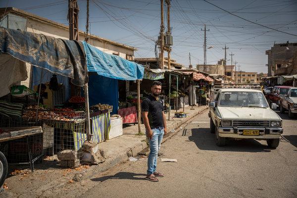 zaid peniaga ayam di tel kaif iraq