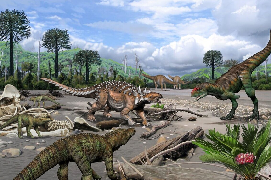 zaman mesozoik mesozoic