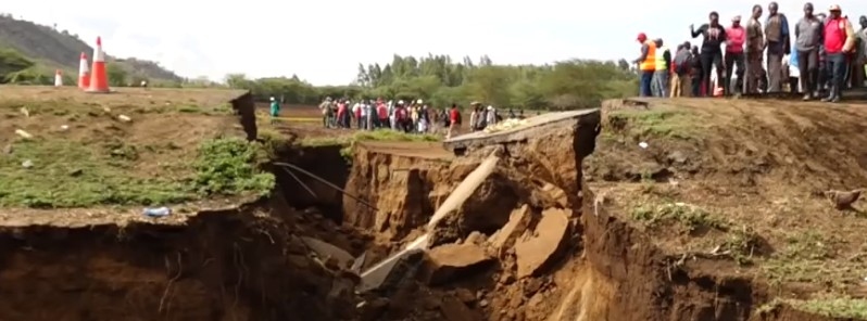 zon rekahan afrika timur perpecahan permukaan bumi kenya 3