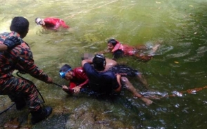 3 Lelaki Lemas Ketika Berkelah di Air Terjun Sungai Sendat