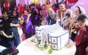 Akhirnya Siap! Inilah Rumah Baru Aliff Syukri Yang Terlajak Mewah