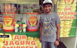 Amir Raja Lawak Kini Peniaga Air Jagung