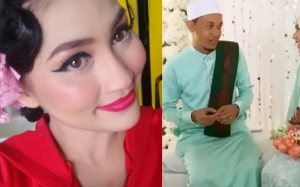 Fasha Sandha Tersentuh Lihat Pengantin Lelaki