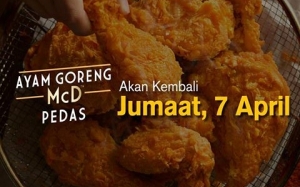 Iklan Berkesan Jadi Tular, Ayam Goreng McD Pedas Kembali Esok!