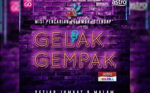 Info Penuh Dan Peserta Program Gelak : Gempak 2021 (Astro Warna)