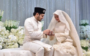 Izara Aishah Dan Adib Khalid Selamat Bernikah