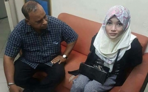 Lelaki Menyamar Sebagai Wanita Jadian ini Kantoi Masuk Surau untuk Mencuri