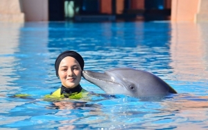 Kerana Foto Dengan Ikan Lumba-Lumba, Pengacara TV Kecam Neelofa