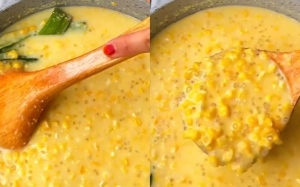 Resepi Bubur Jagung Paling Lemak Manis dan Pekat