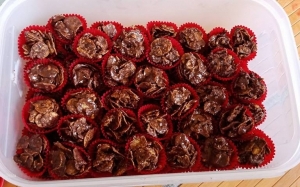 Resepi Cornflakes Coklat Rangup Tanpa Bakar