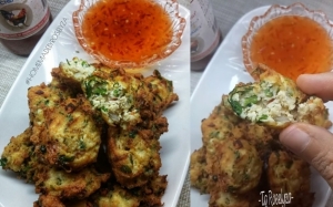 Resepi Cucur Ayam (Bebola Ayam Bersayur) Paling Beraroma