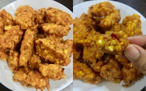 Resepi Cucur Jagung Yang Simple dan Lembut