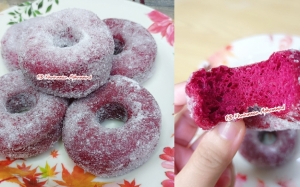 Resepi Donat Red Velvet, Teksturnya Berongga Kecil, Lembut dan Gebu