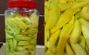 Resepi Jeruk Mangga Sedap dan Rangup