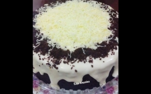 Resepi Kek Coklat Moist Cheese Leleh