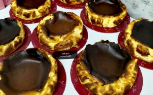 Resepi Kek Keju Hangus Basque (Basque Burnt Cheese Cake) Paling Enak