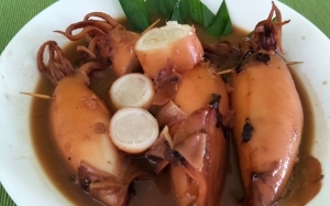 Resepi Ketupat Sotong Mudah dan Cepat