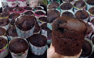 Resepi Muffin Coklat Chip