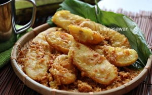 Resepi Pisang dan Ubi Keledek Goreng Rangup