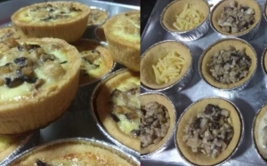 Resepi Quiche Ayam dan Cendawan Paling Menyelerakan