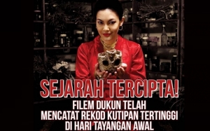 Sejarah Tercipta! Inilah Kutipan Hari Pertama Filem Dukun Yang Mengejutkan