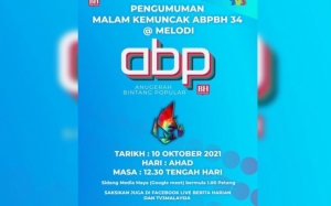 Senarai Calon Top 5 ABPBH 2021 - Anugerah Bintang Popular Berita Harian 34