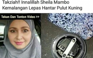 Sheila Mambo Kemalangan, Didakwa Meninggal Dunia