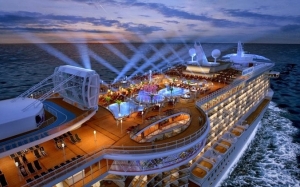 Symphony of the Seas, Kapal Terbesar Dunia Baru Bakal Berlabuh Pada April 2018